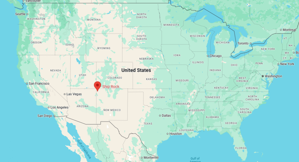 San Juan County in the northwest corner of New Mexico